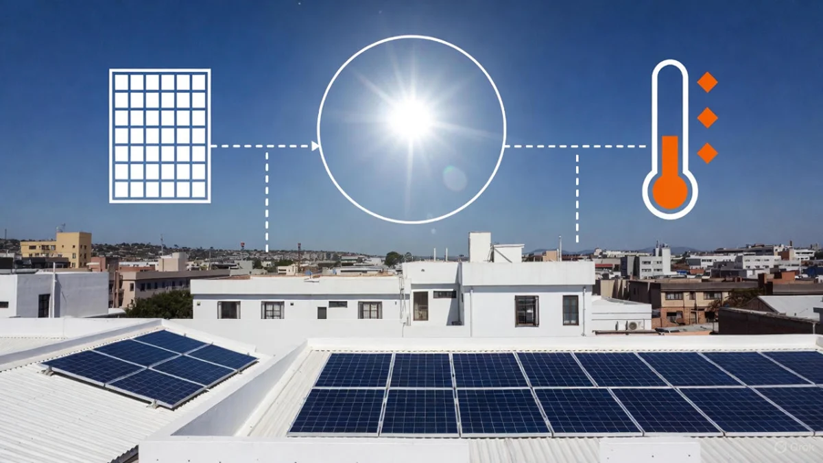 How Heatwaves Affect Solar Panel Performance in South Africa – 2025 Data